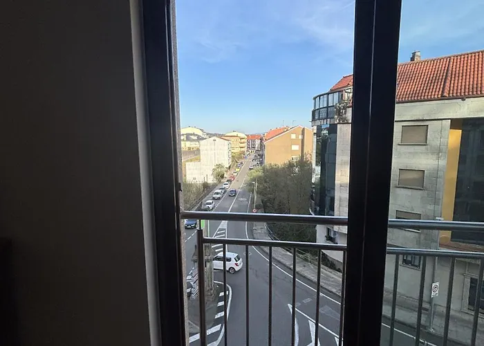 公寓 Piso Cerca De La Playa En Escarabote,boiro 博伊罗